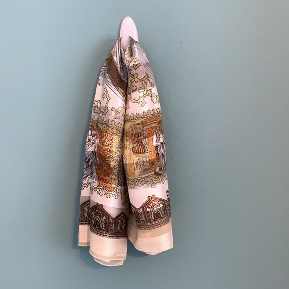 Rome Italy Scarf Italian City Scenes Souvenir European Roman Accessory Gift - Picture 4 of 14